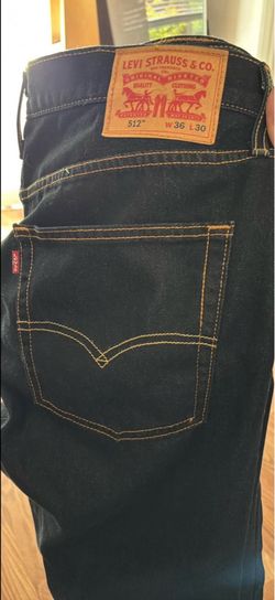 512 Slim tapered Levi’s 36x30