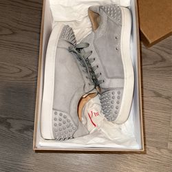 Men’s Louboutin Low Grey 42.5