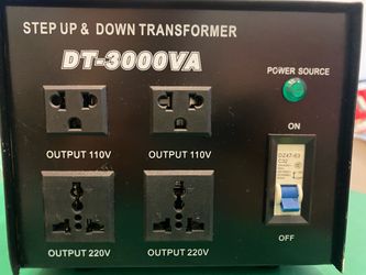 DT-3000VA Step Up & Down Voltage Transformer