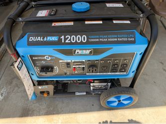 Pulsar dual fuel generator