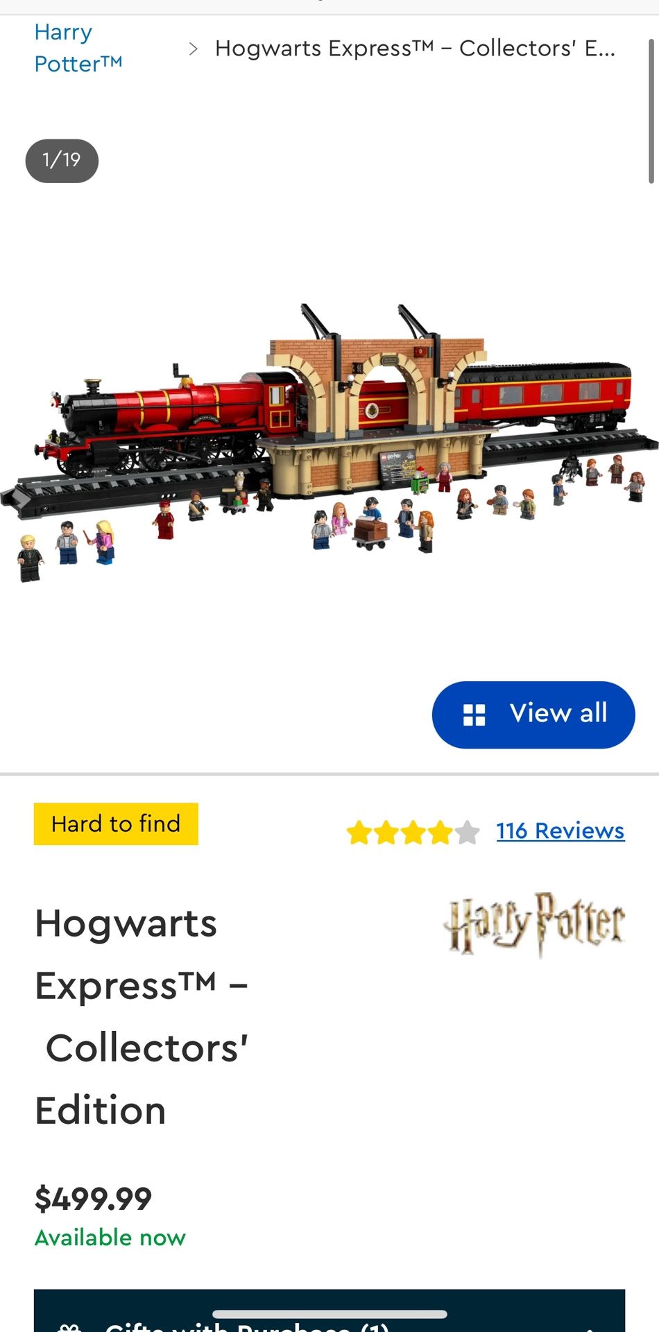 Harry Potter Train Lego