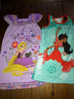 Disney girls nightgowns size 5/6