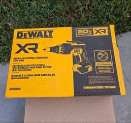 Dewalt 20v Drywall Gun Brushless XR Brand New Tool Only