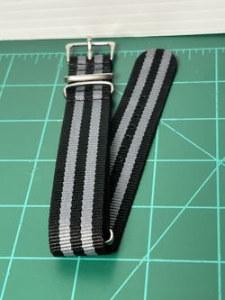 Black & Grey Watchband - Brand New Unused