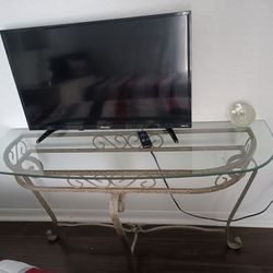 Glass Console table 