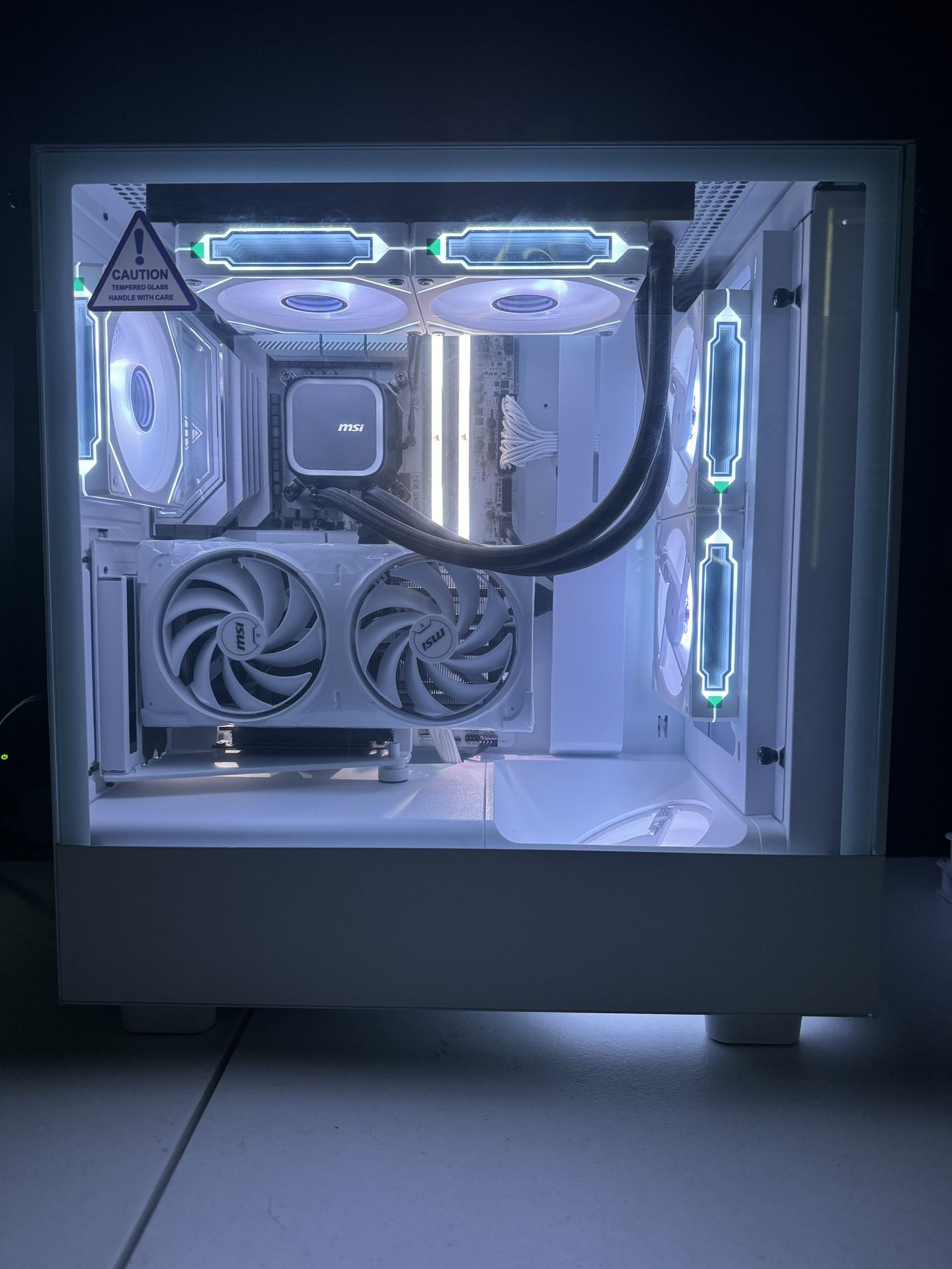 Brand New High End White Gaming Pc