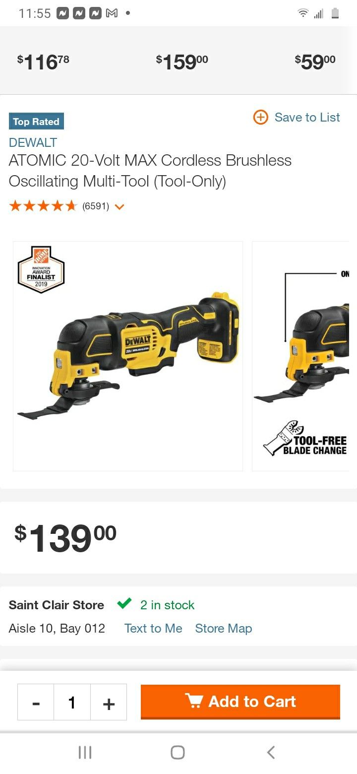 Brand New Dewalt Multi-tool