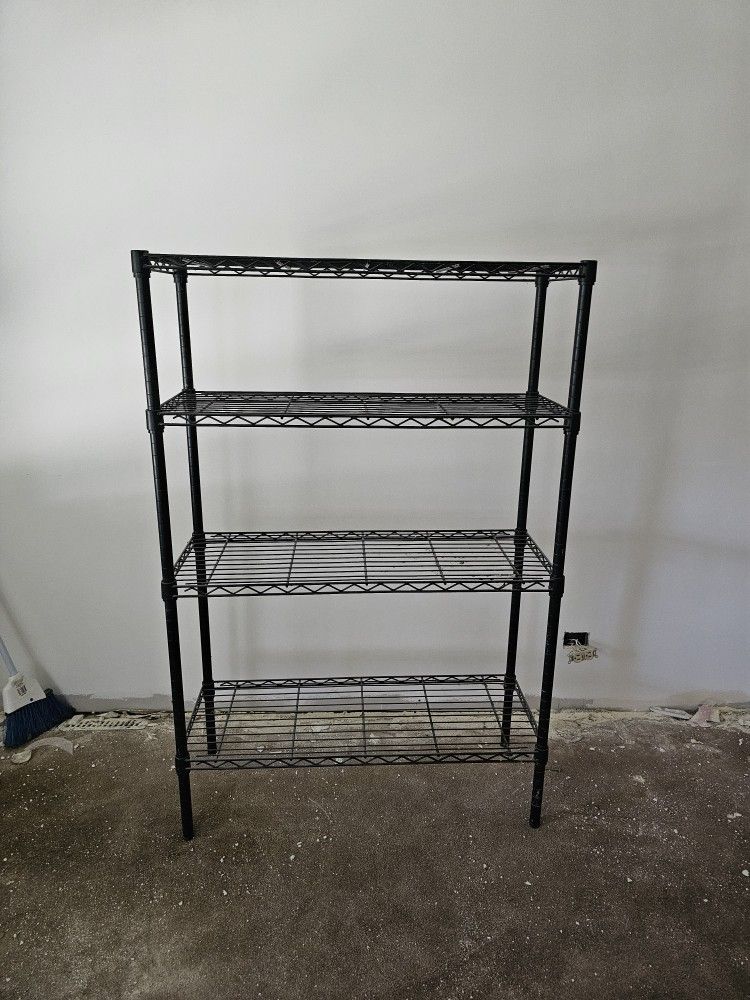 Metal Shelving Unit