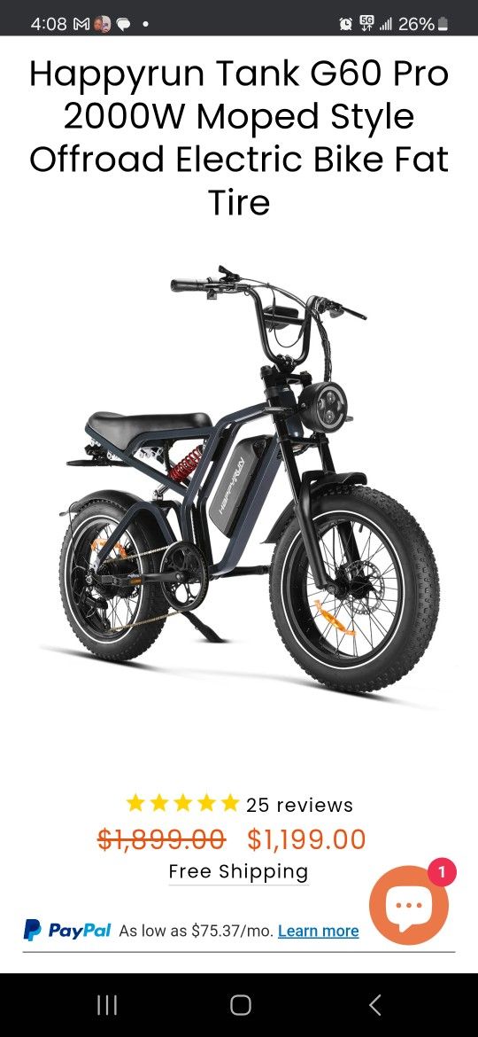 Ebike G50 Ready For It's Forever Owner
