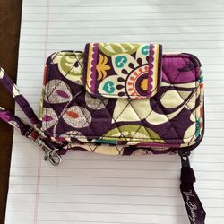 Vera Bradley Wristlet Wallet. 
