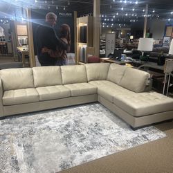 Leather Sectional