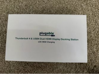 Plugable Thunderbolt 4 docking station
