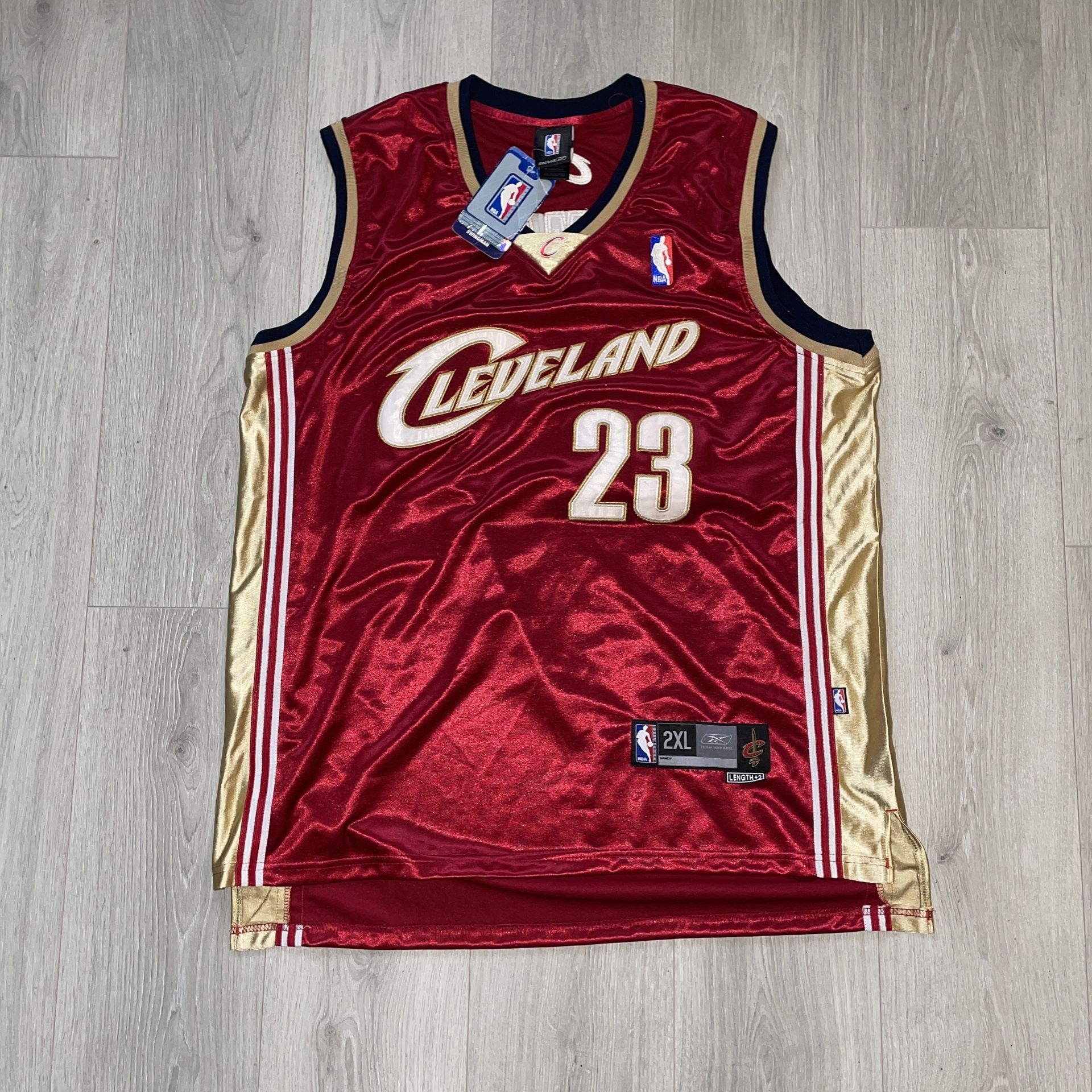 Cleveland Cavaliers LeBron James Reebok Jersey Size XXL (52)