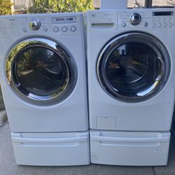 LG Washer And Gas Dryer 