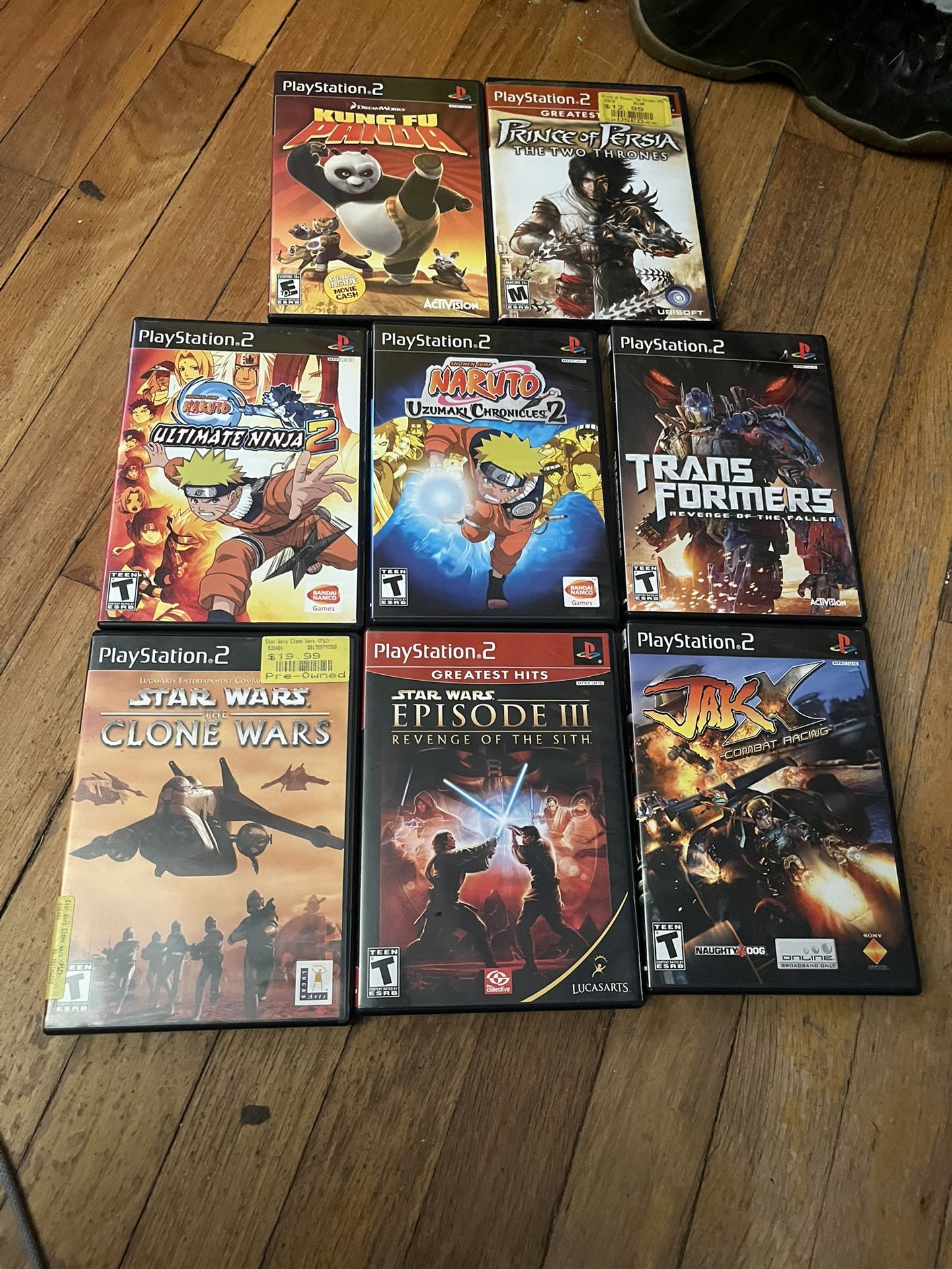 Ps2 Games Lot