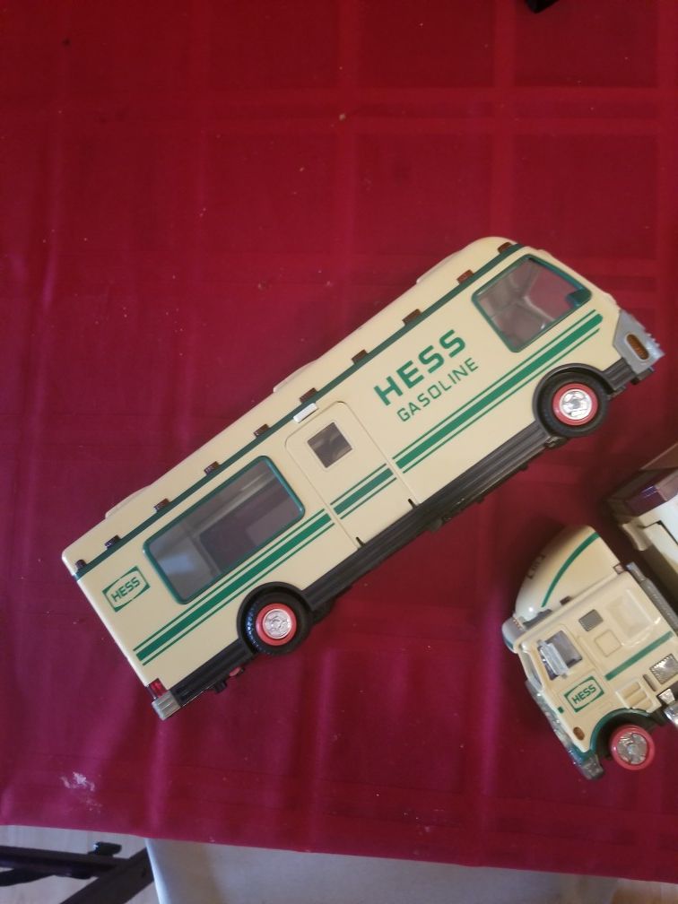 HESS collectible toy trucks -1997 and 1998