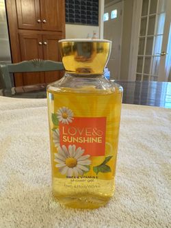 Bath and Body Works LOVE & SUNSHINE Shower Gel Body Wash Discontinued