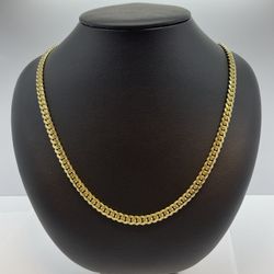 14K MIAMI CUBAN. NEW 