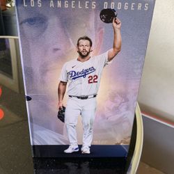 Gold Clayton Kershaw Bobble head