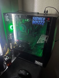 Custom Built Gaming PC  SETUP with RGB Lighting