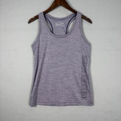 Under Armour Womens M HeatGear Racerback Tank Top Purple
