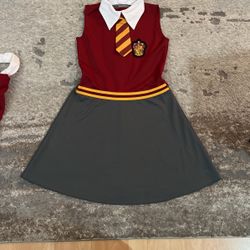 Harry Porter Gryffindor Costume 7-8 Years 