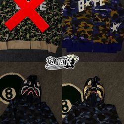 Bape hoodies
