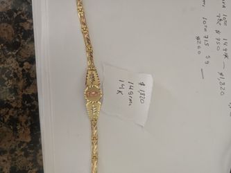 Gold bracelet