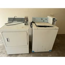 Coin-op washer and dryer (can sell together or separately)