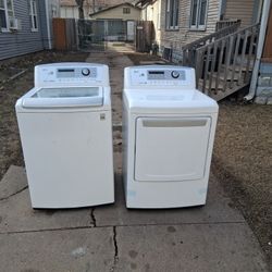 Washer And  Dryer  Set