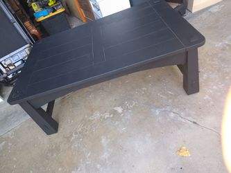 Black coffee table good condition