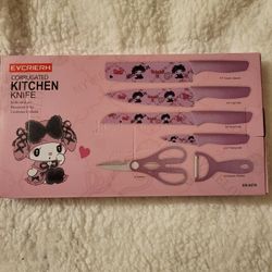 Hello Kitty Kuromi Kitchen Knives
