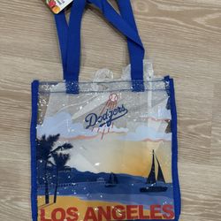 Dodgers Collectors Clear Reusable Bag $25