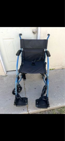 Transport Wheelchair with Footrests