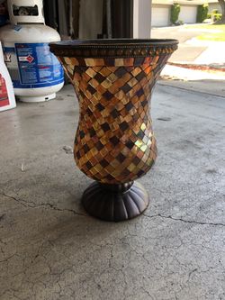 Mosaic Vase - Gold Canyon