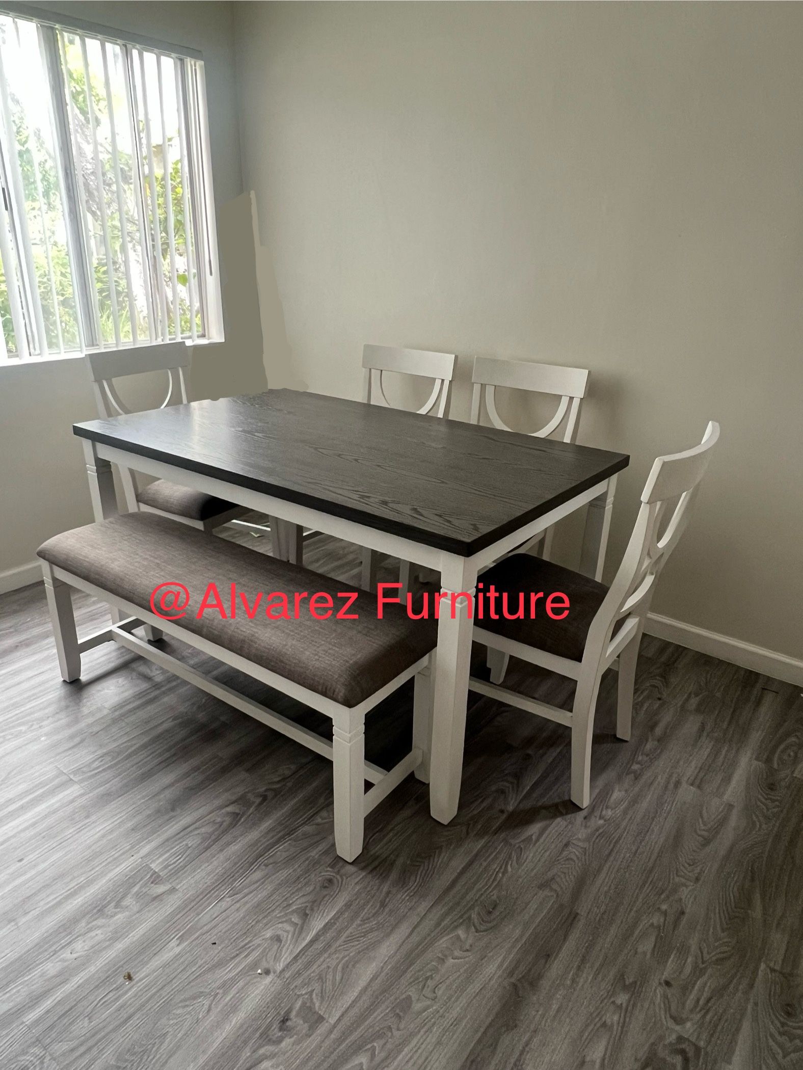 Dining Table Set With Bench