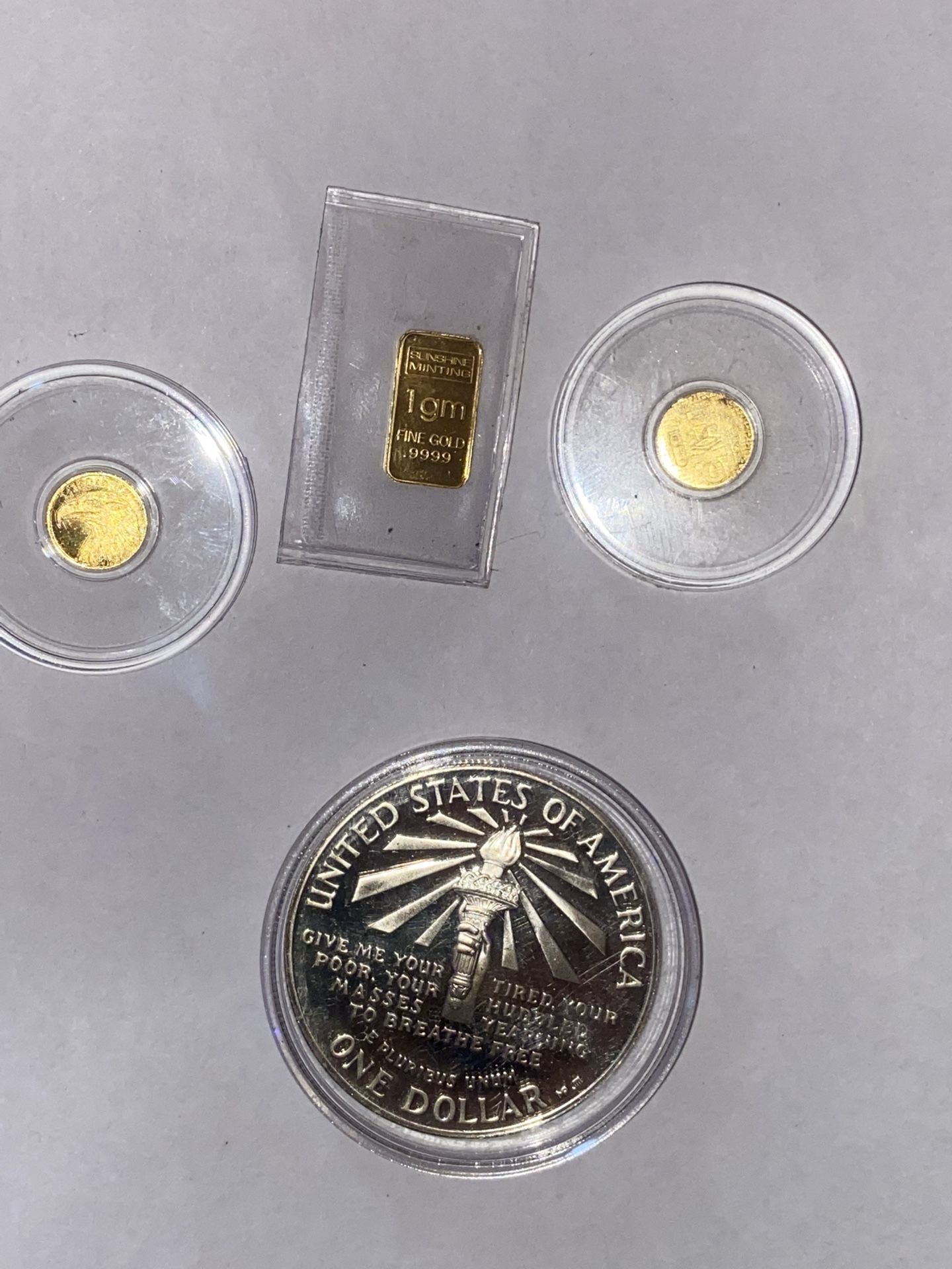 Gold and silver