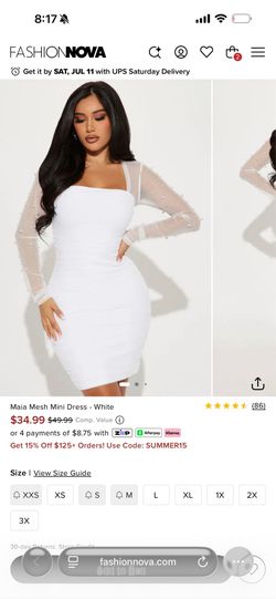New white dress
