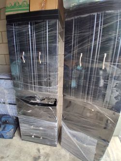 Black Storage Cabinets