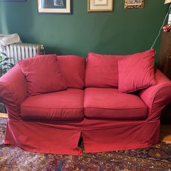 Red Love Seat