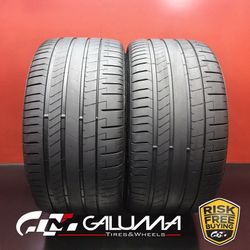Set of 2 Tires LikeNEW Pirelli P-Zero (PZ4) ★ XL 315/30ZR22 315/30/22 315 #95779