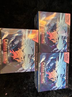 3 ETB boxes brand new sealed