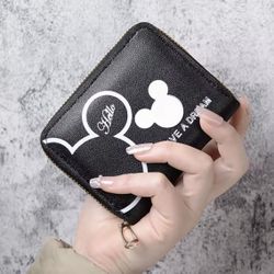 NEW Black Mickey Mouse Dream Wallet