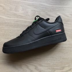 DS Supreme Black Air Force 1