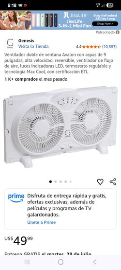 Ventilador en buenas condiciones trabajando bien lo pueden poner en la ventana travaja 100%