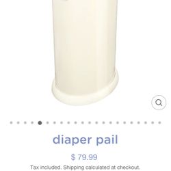 Ubbi Diaper Pail 