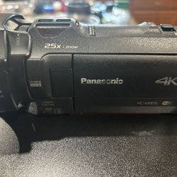 Panasonic 4K video Camera 