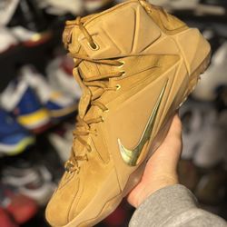 Nike Lebron 12 Wheat Size 13 $200