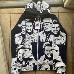 asaali navy cartel hoodie ss25