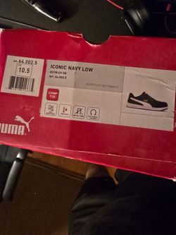 Men's Puma Safety Iconic Low Composite Toe EH Safe 10.5